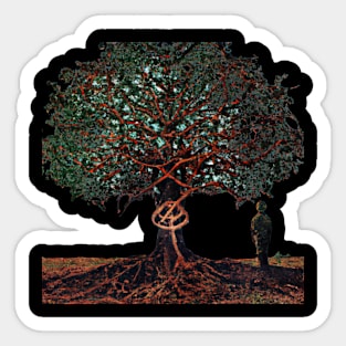 The tree of life Sticker